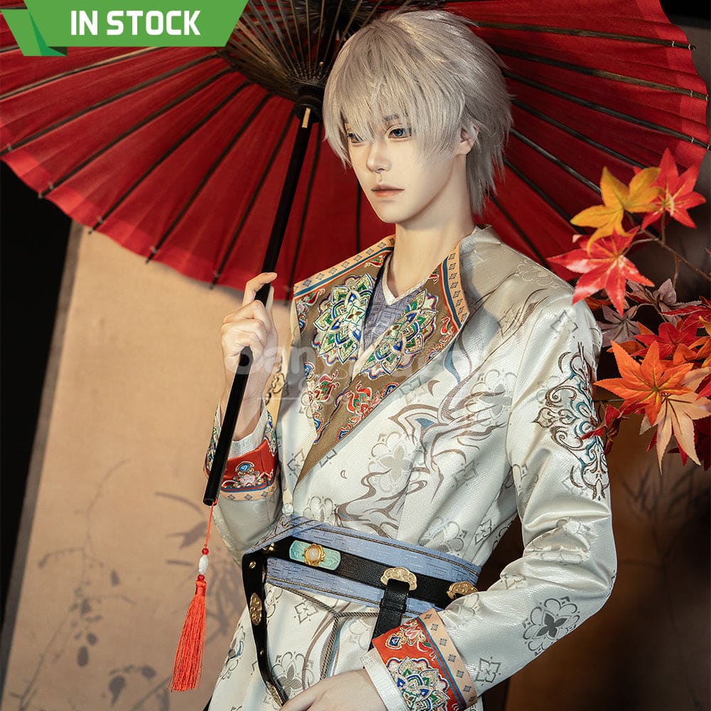 【In Stock】Game Love And Deepspace Cosplay Xavier Floral Blessing Costume Premium Edition Costumes