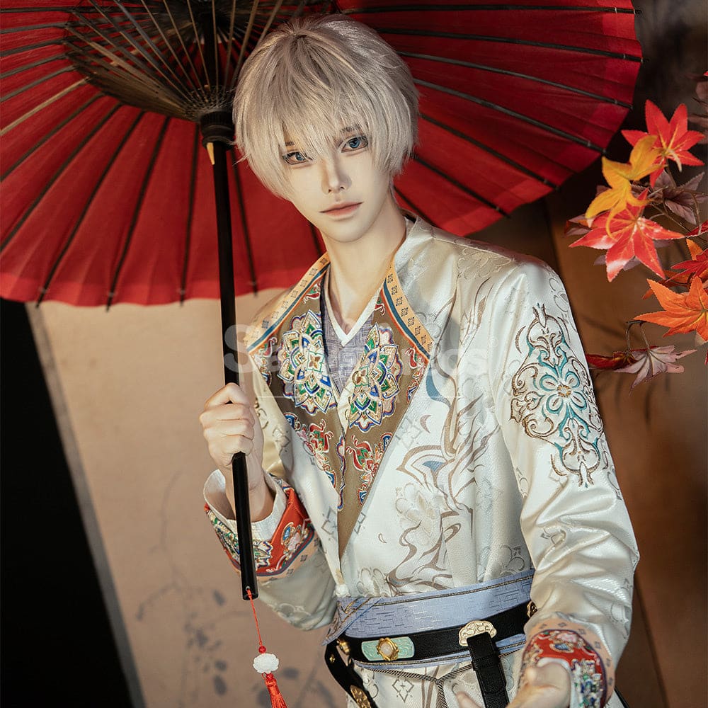 【In Stock】Game Love And Deepspace Cosplay Xavier Floral Blessing Costume Premium Edition Costumes