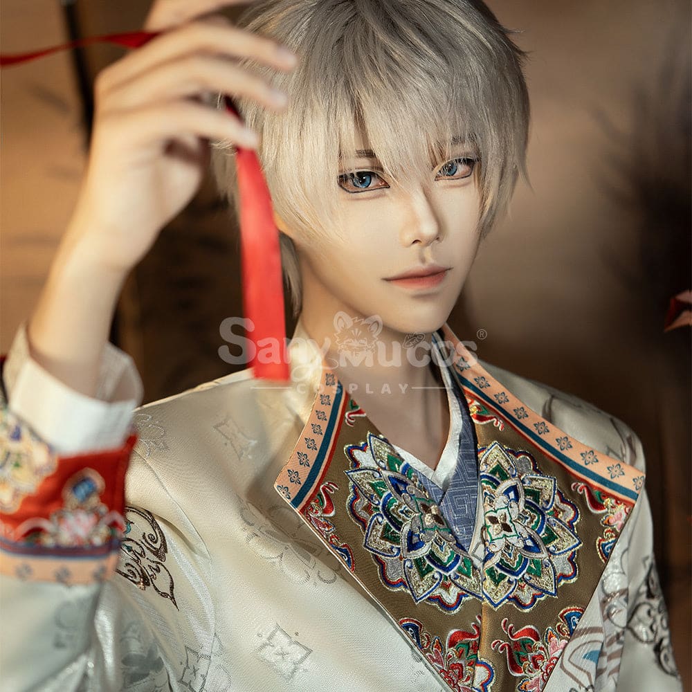 【In Stock】Game Love And Deepspace Cosplay Xavier Floral Blessing Costume Premium Edition Costumes