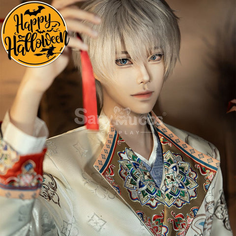 【In Stock】Game Love And Deepspace Cosplay Xavier Floral Blessing Costume Premium Edition Costumes