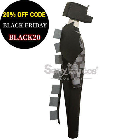 【In Stock】Game Minecraft Cosplay Ender Dragon Costume Kid Size Costumes