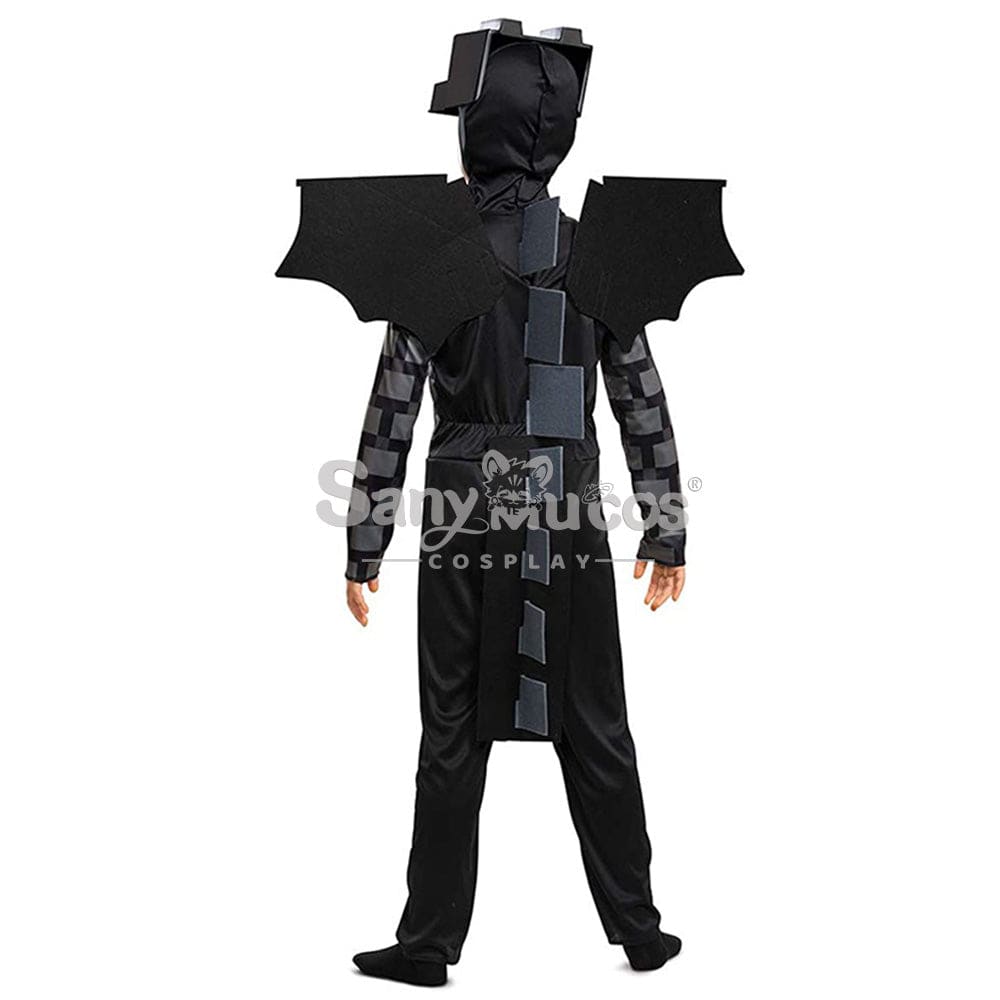 【In Stock】Game Minecraft Cosplay Ender Dragon Costume Kid Size Costumes