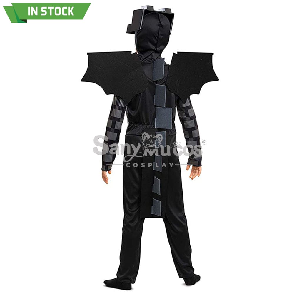 【In Stock】Game Minecraft Cosplay Ender Dragon Costume Kid Size Costumes