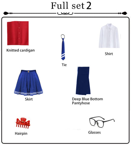 【In Stock】Game MiSide Cosplay Mira Cosplay Costume Full Set 2 / S Cosplay Costumes