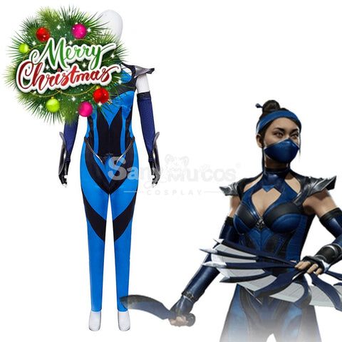 【In Stock】Game Mortal Kombat 11 Cosplay Kitana Costume Costumes