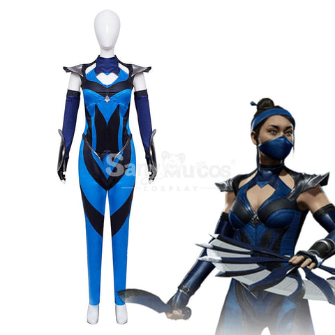 【In Stock】Game Mortal Kombat 11 Cosplay Kitana Costume Costumes