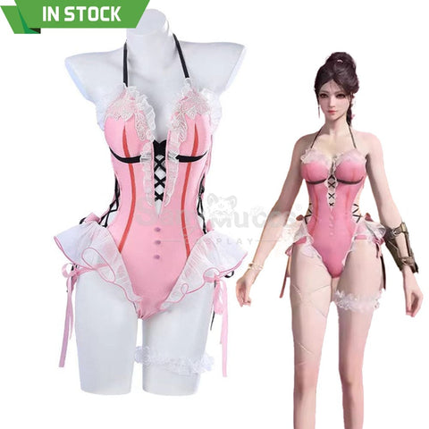 【In Stock】Game Naraka: Bladepoint Cosplay Bikini Swimsuit Shenmiao Costume Costumes