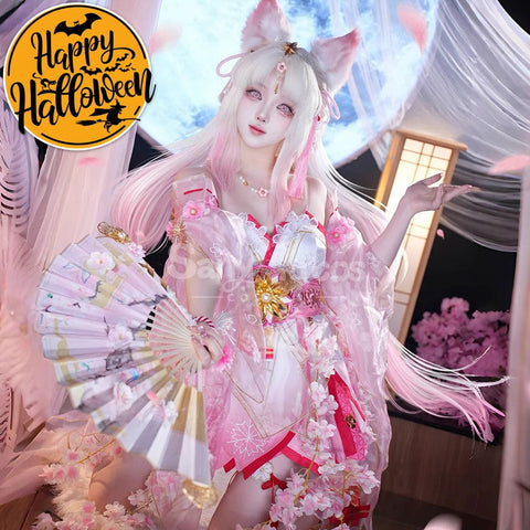 【In Stock】Game Naraka: Bladepoint Cosplay Kurumi Costume Plus Size Costumes
