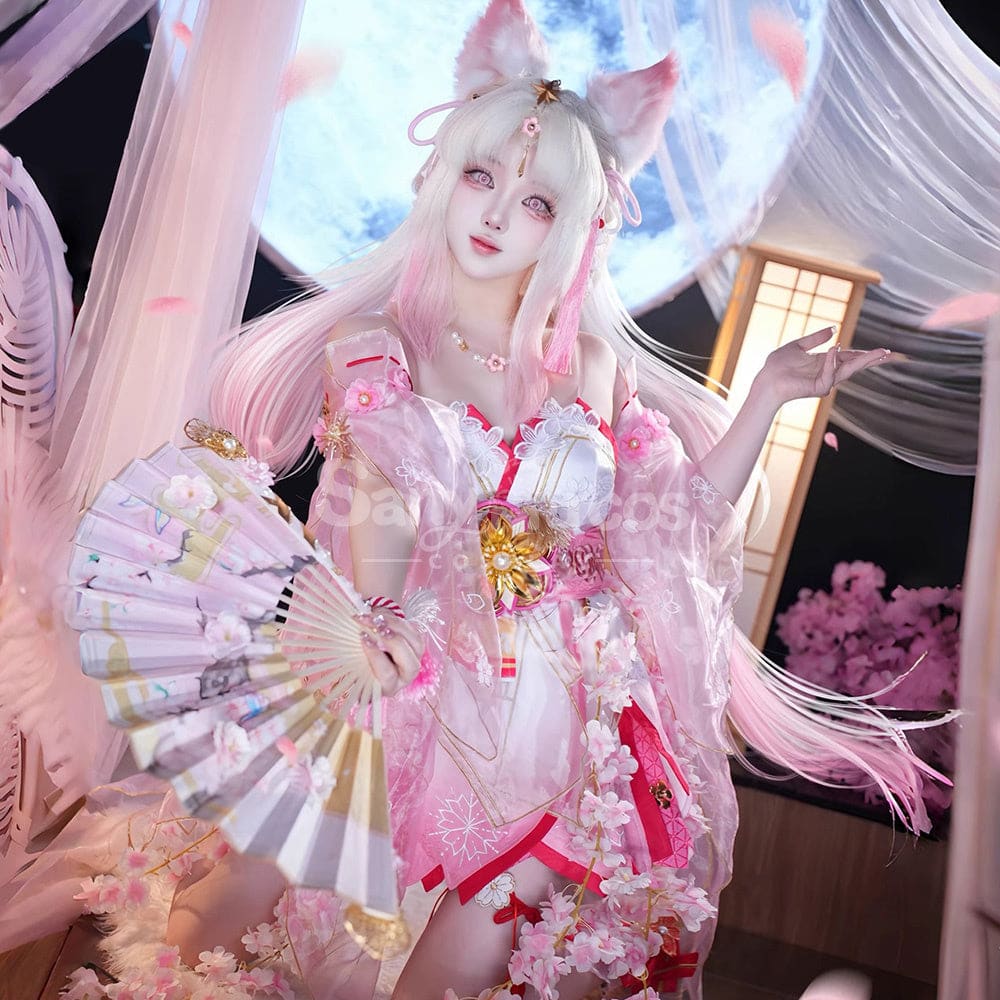 【In Stock】Game Naraka: Bladepoint Cosplay Kurumi Costume Plus Size Costumes