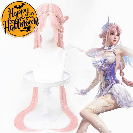 【In Stock】Game Naraka: Bladepoint Cosplay Yinziping Cosplay Wig Cosplay Wigs 1000