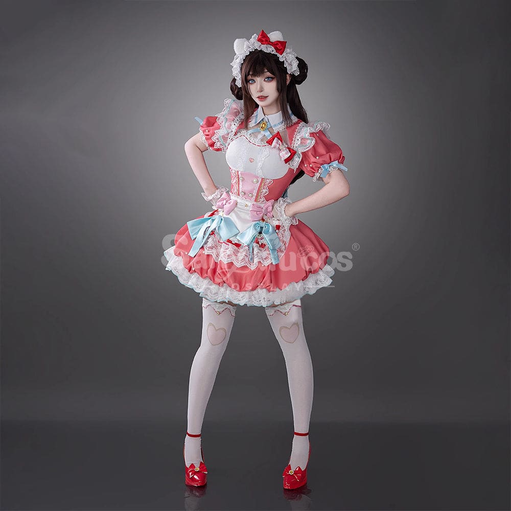 【Pre-Sale】Game Naraka: Bladepoint & Sanrio Company Ltd. Cosplay Kitty Kurumi Cosplay Costume Cosplay Costumes