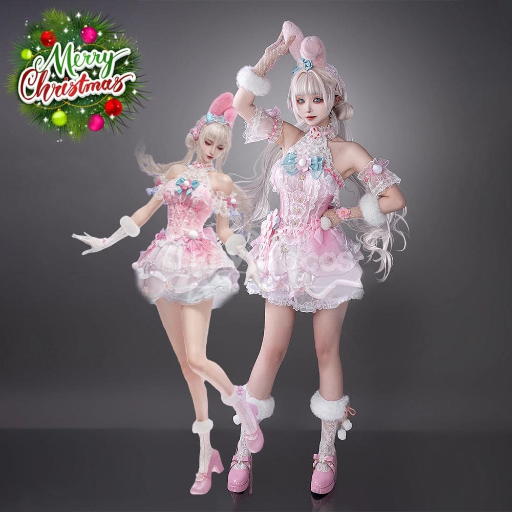 【Pre-Sale】Game Naraka: Bladepoint & Sanrio Company Ltd. Cosplay Melody Cyra Cosplay Costume Cosplay Costumes