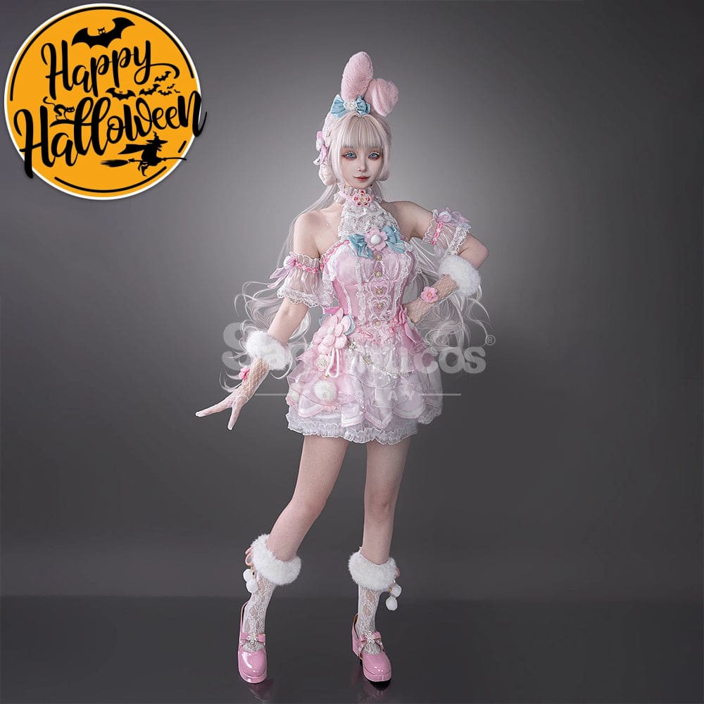 【Pre-Sale】Game Naraka: Bladepoint & Sanrio Company Ltd. Cosplay Melody Cyra Cosplay Costume Cosplay Costumes