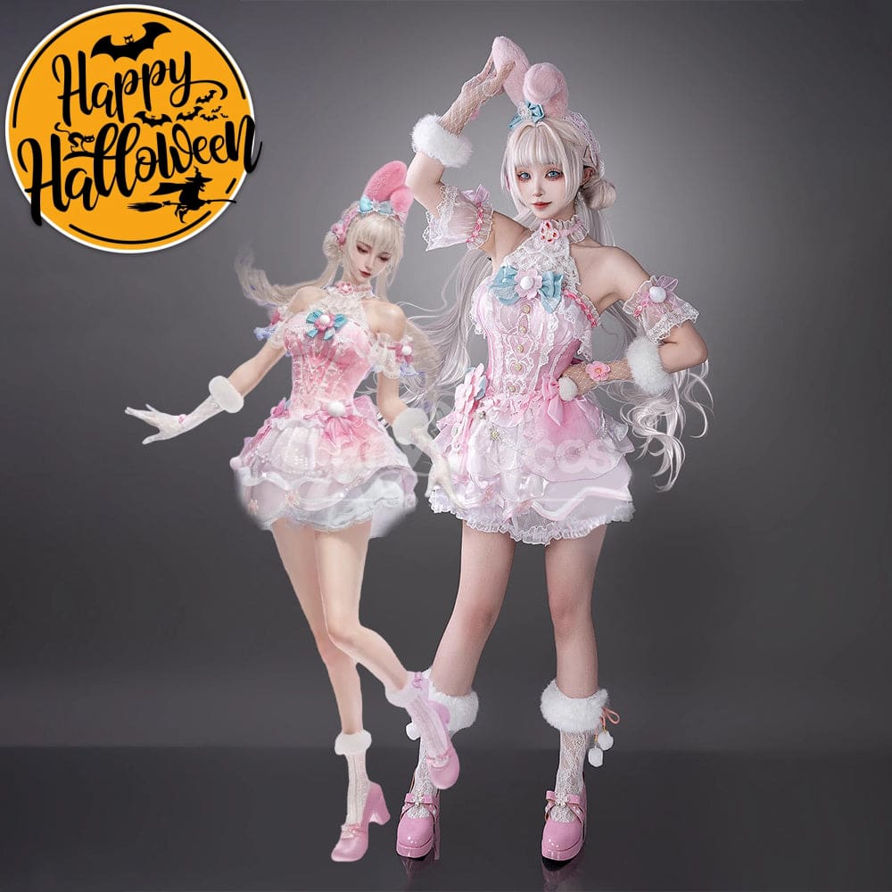 【Pre-Sale】Game Naraka: Bladepoint & Sanrio Company Ltd. Cosplay Melody Cyra Cosplay Costume Cosplay Costumes