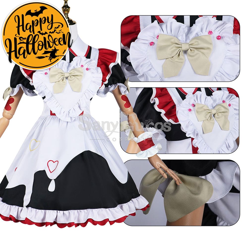 【In Stock】Game Needy Streamer Overload Cosplay Ame-Chan X Sweets Paradise Maid Costume Costumes