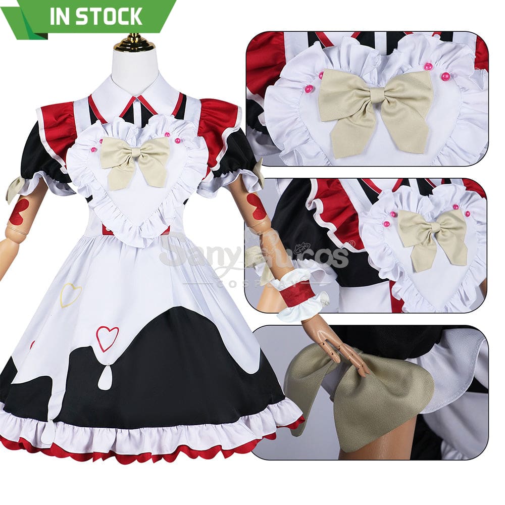 【In Stock】Game Needy Streamer Overload Cosplay Ame-Chan X Sweets Paradise Maid Costume Costumes