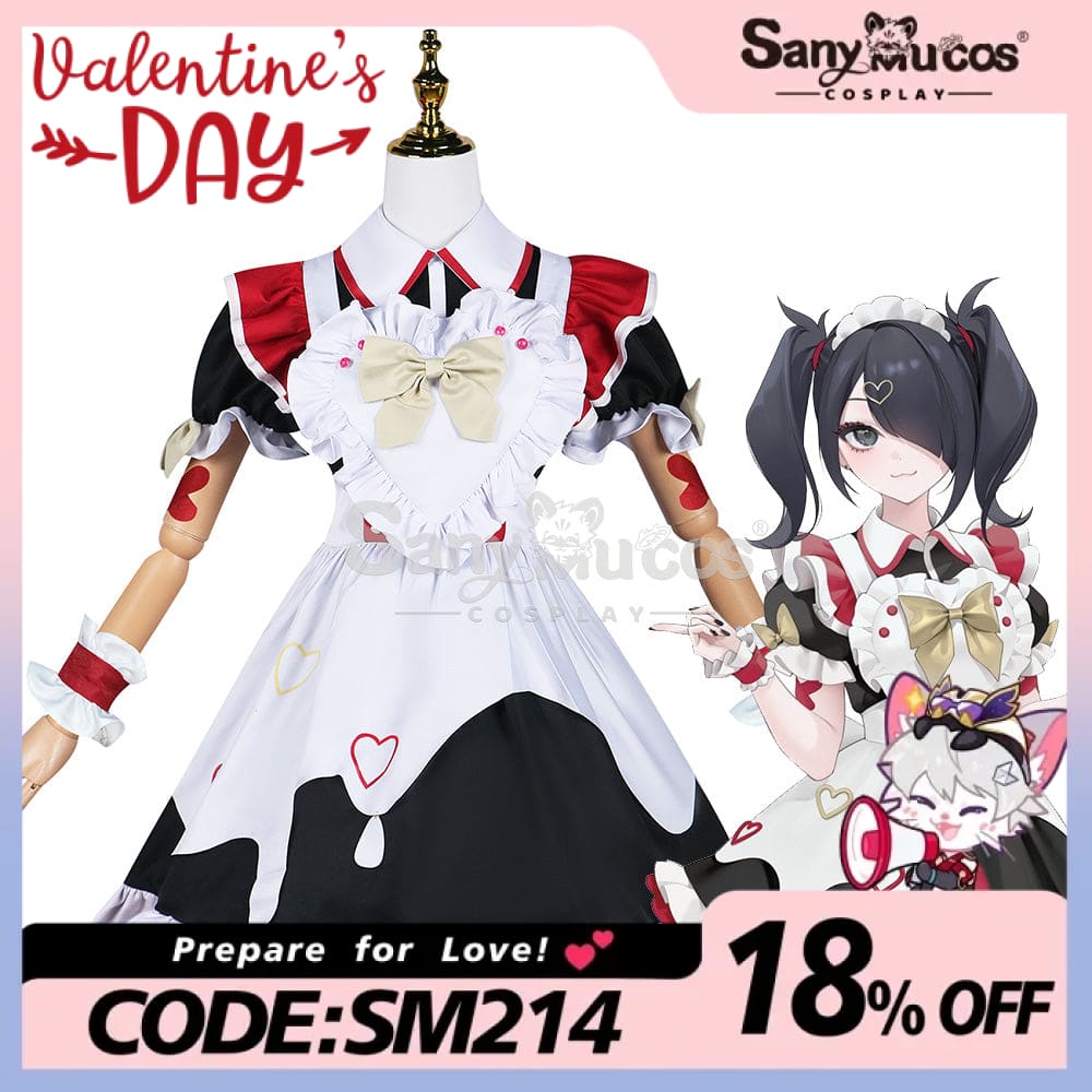 【In Stock】Game Needy Streamer Overload Cosplay Ame-Chan X Sweets Paradise Maid Costume Costumes