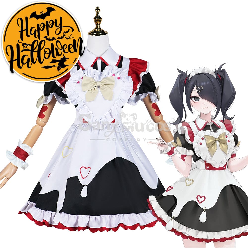 【In Stock】Game Needy Streamer Overload Cosplay Ame-Chan X Sweets Paradise Maid Costume Costumes