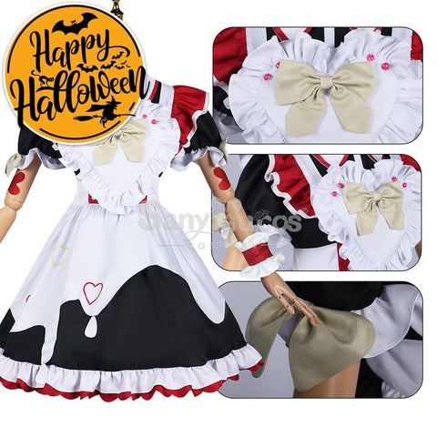 【In Stock】Game Needy Streamer Overload Cosplay Ame-Chan X Sweets Paradise Maid Costume Costumes