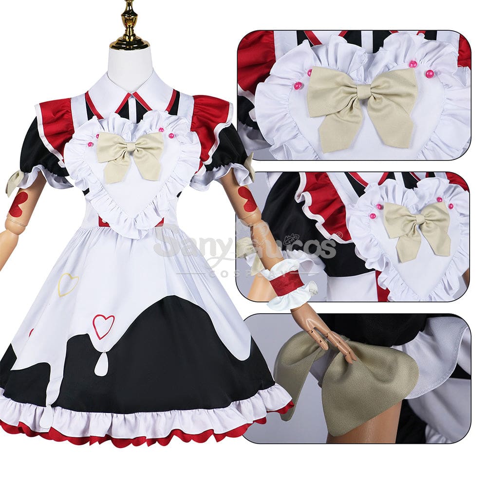 【In Stock】Game Needy Streamer Overload Cosplay Ame-Chan X Sweets Paradise Maid Costume Costumes