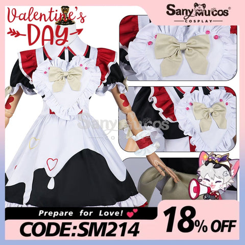 【In Stock】Game Needy Streamer Overload Cosplay Ame-Chan X Sweets Paradise Maid Costume Costumes