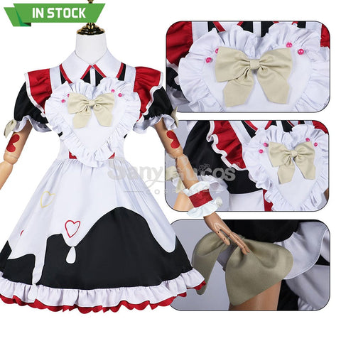 【In Stock】Game Needy Streamer Overload Cosplay Ame-Chan X Sweets Paradise Maid Costume Costumes