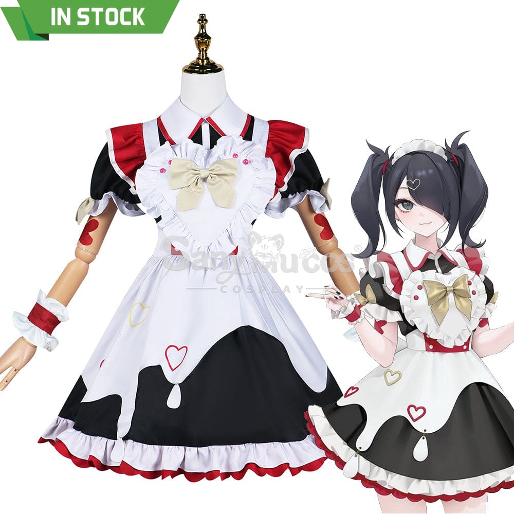 【In Stock】Game Needy Streamer Overload Cosplay Ame-Chan X Sweets Paradise Maid Costume Costumes