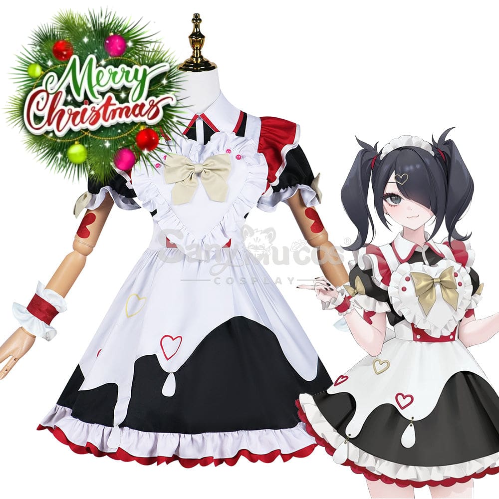 【In Stock】Game Needy Streamer Overload Cosplay Ame-Chan X Sweets Paradise Maid Costume Costumes