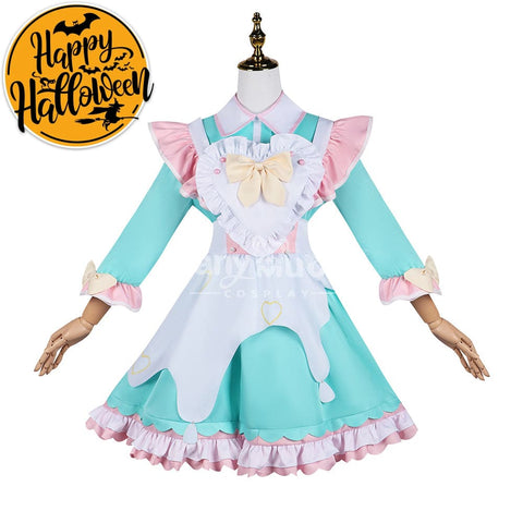 【In Stock】Game Needy Streamer Overload Cosplay Kangel X Sweets Paradise Maid Costume Costumes