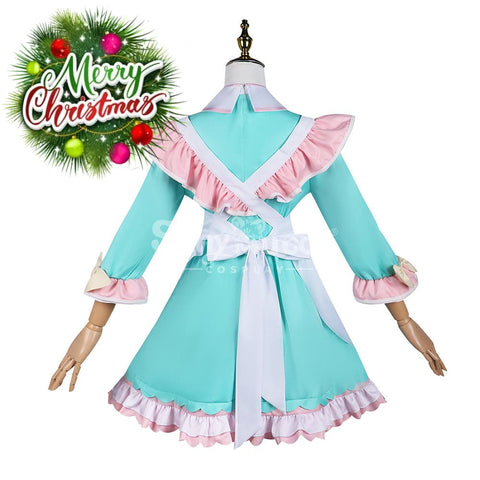 【In Stock】Game Needy Streamer Overload Cosplay Kangel X Sweets Paradise Maid Costume Costumes