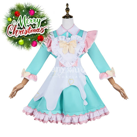 【In Stock】Game Needy Streamer Overload Cosplay Kangel X Sweets Paradise Maid Costume Costumes