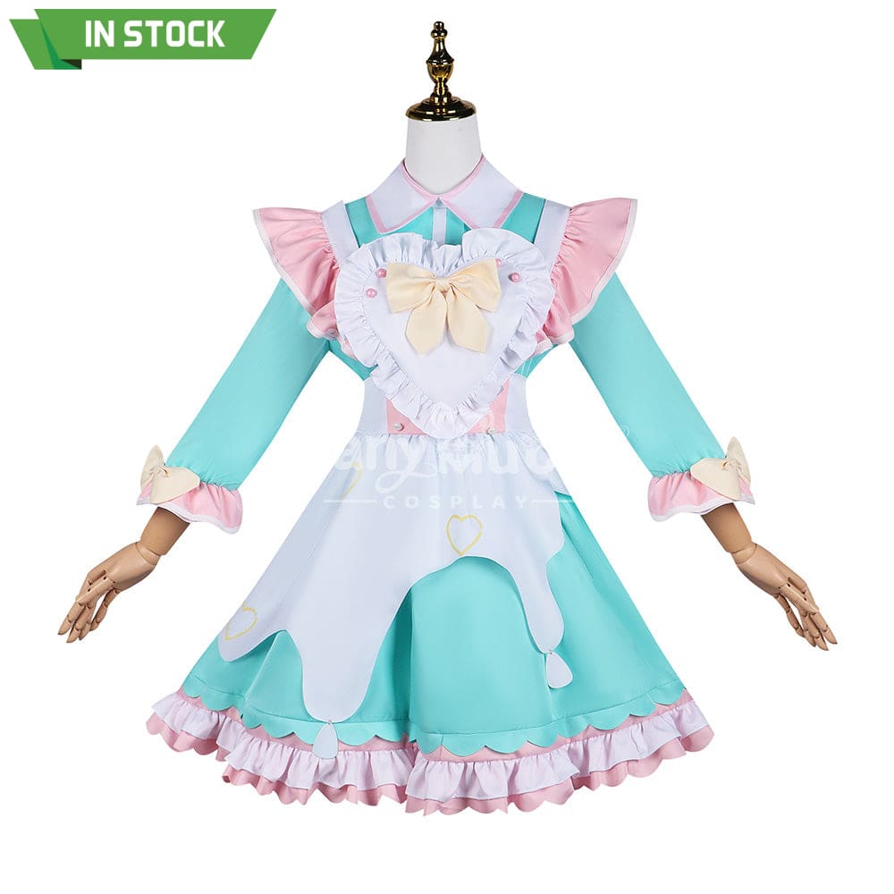 【In Stock】Game Needy Streamer Overload Cosplay Kangel X Sweets Paradise Maid Costume Costumes