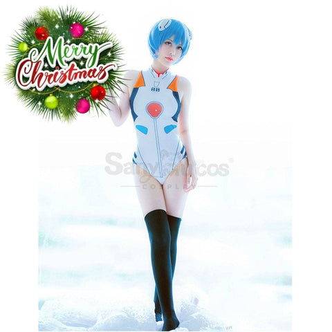 【In Stock】Game Neon Genesis Evangelion Cosplay Swimsuit Asuka Langley Soryu/Rei