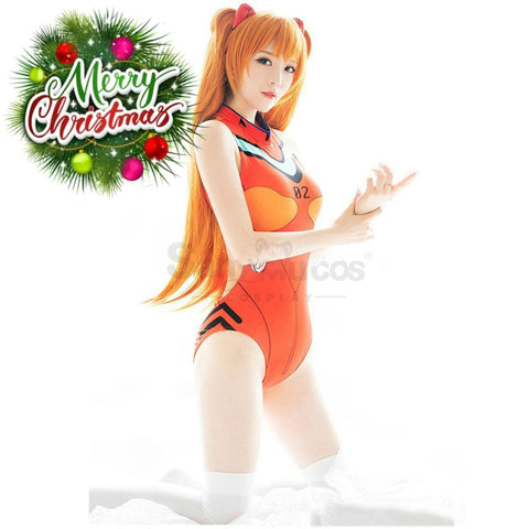 【In Stock】Game Neon Genesis Evangelion Cosplay Swimsuit Asuka Langley Soryu/Rei