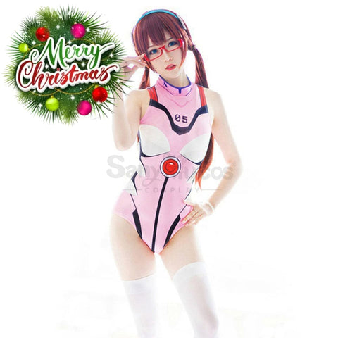 【In Stock】Game Neon Genesis Evangelion Cosplay Swimsuit Asuka Langley Soryu/Rei