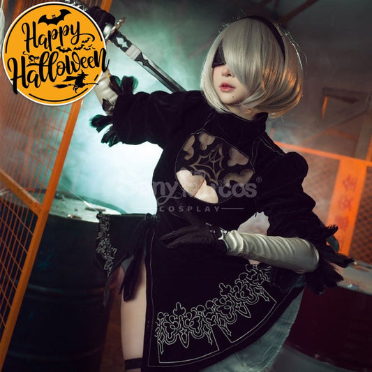 【In Stock】Game Nier: Automata Cosplay Yorha No.2 Type B Costume Costumes 1000