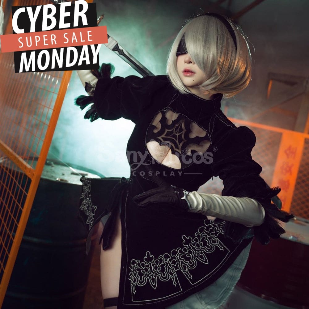 【In Stock】Game Nier: Automata Cosplay Yorha No.2 Type B Costume Costumes