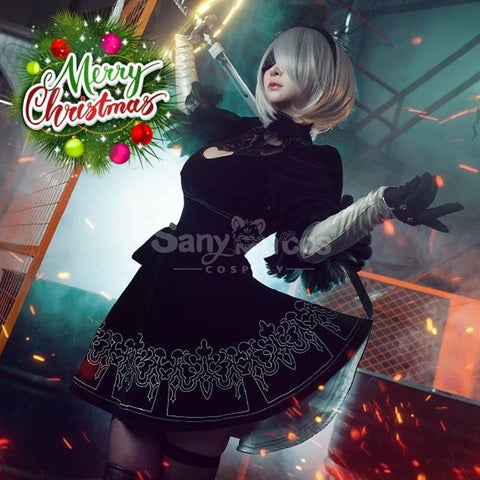 【In Stock】Game Nier: Automata Cosplay Yorha No.2 Type B Costume Costumes