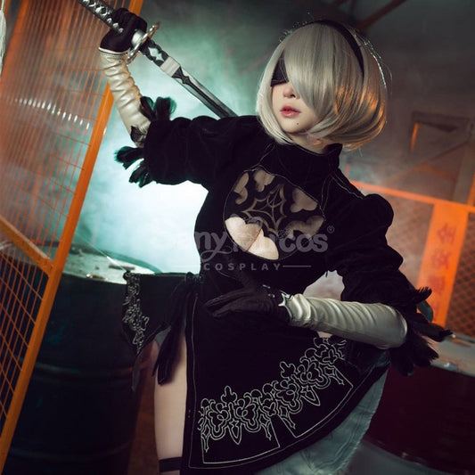 【In Stock】Game Nier: Automata Cosplay Yorha No.2 Type B Costume Costumes 1000