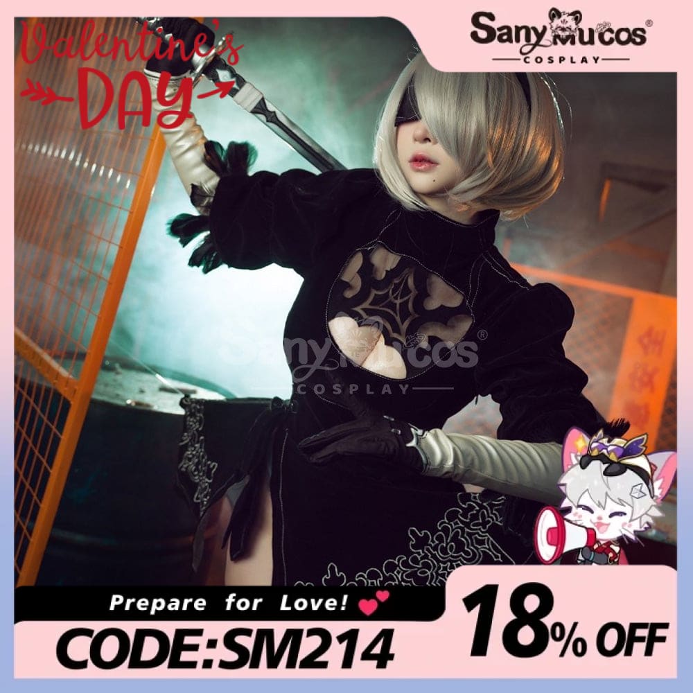 【In Stock】Game Nier: Automata Cosplay Yorha No.2 Type B Costume Costumes