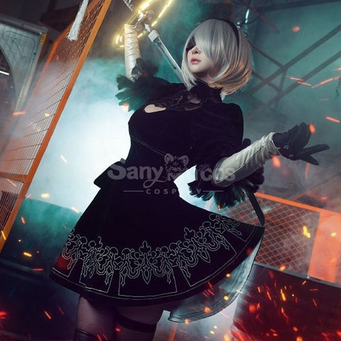 【In Stock】Game Nier: Automata Cosplay Yorha No.2 Type B Costume Costumes