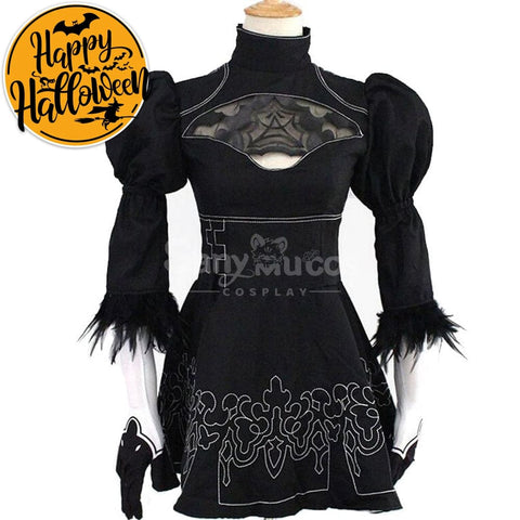 【In Stock】Game Nier: Automata Cosplay Yorha No.2 Type B Costume Costumes