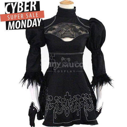 【In Stock】Game Nier: Automata Cosplay Yorha No.2 Type B Costume Costumes