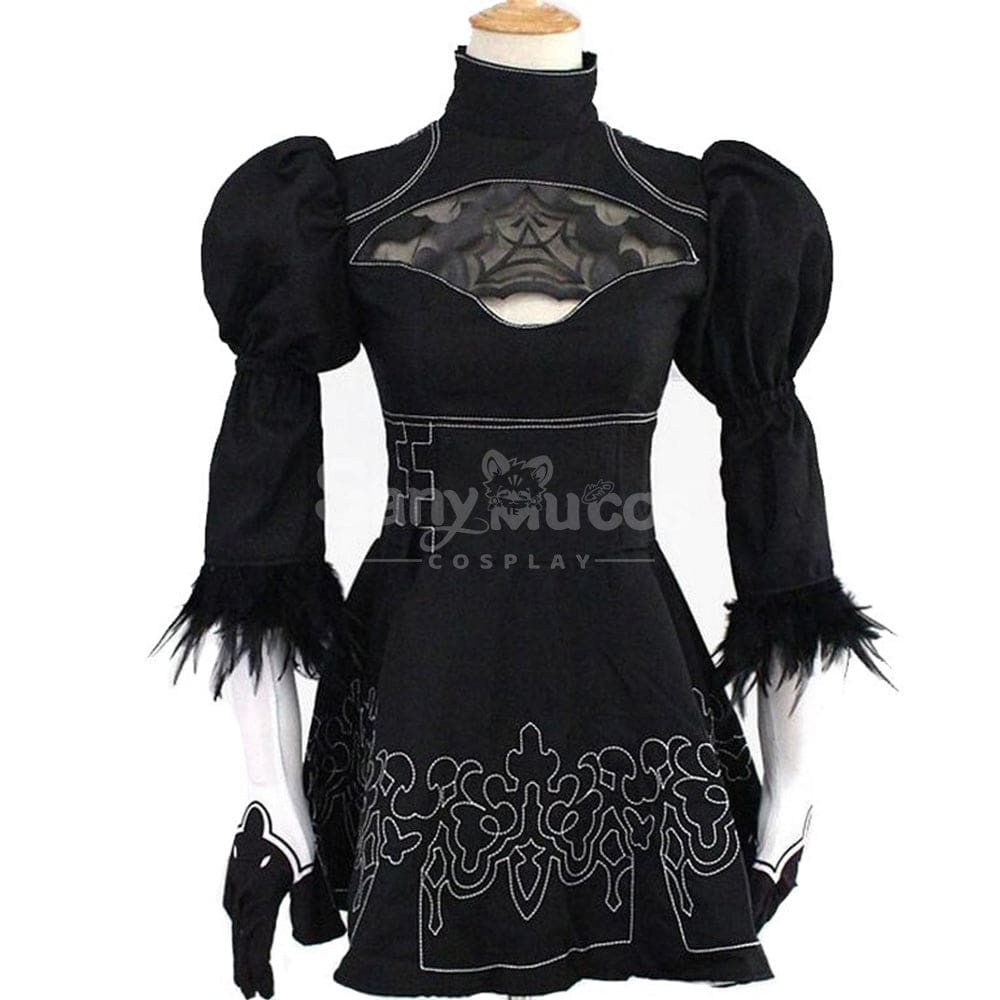 【In Stock】Game Nier: Automata Cosplay Yorha No.2 Type B Costume Costumes