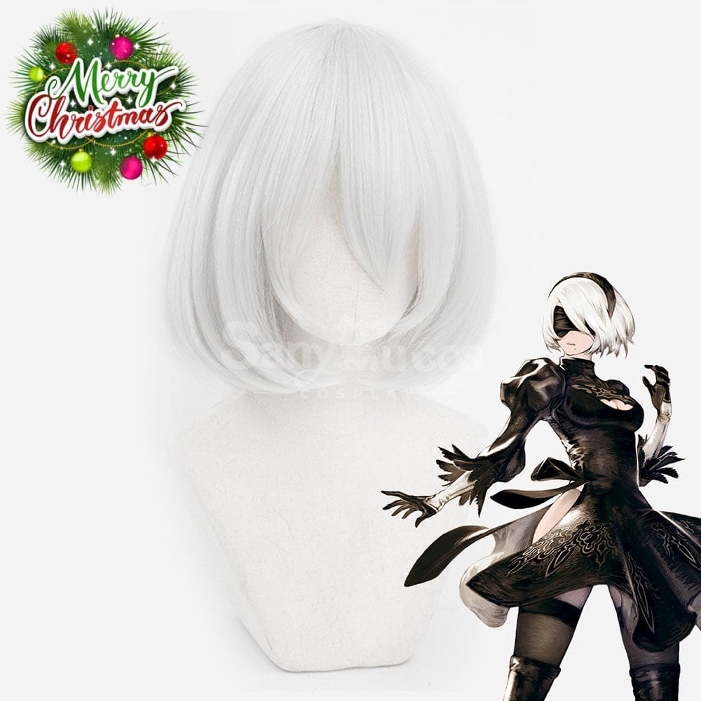 【In Stock】Game Nier: Automata Cosplay Yorha No.2 Type B Wig Wigs