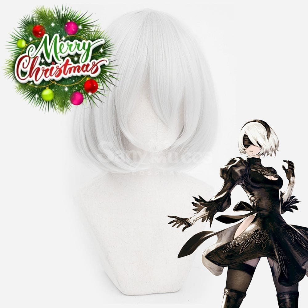 【In Stock】Game Nier: Automata Cosplay Yorha No.2 Type B Wig Wigs