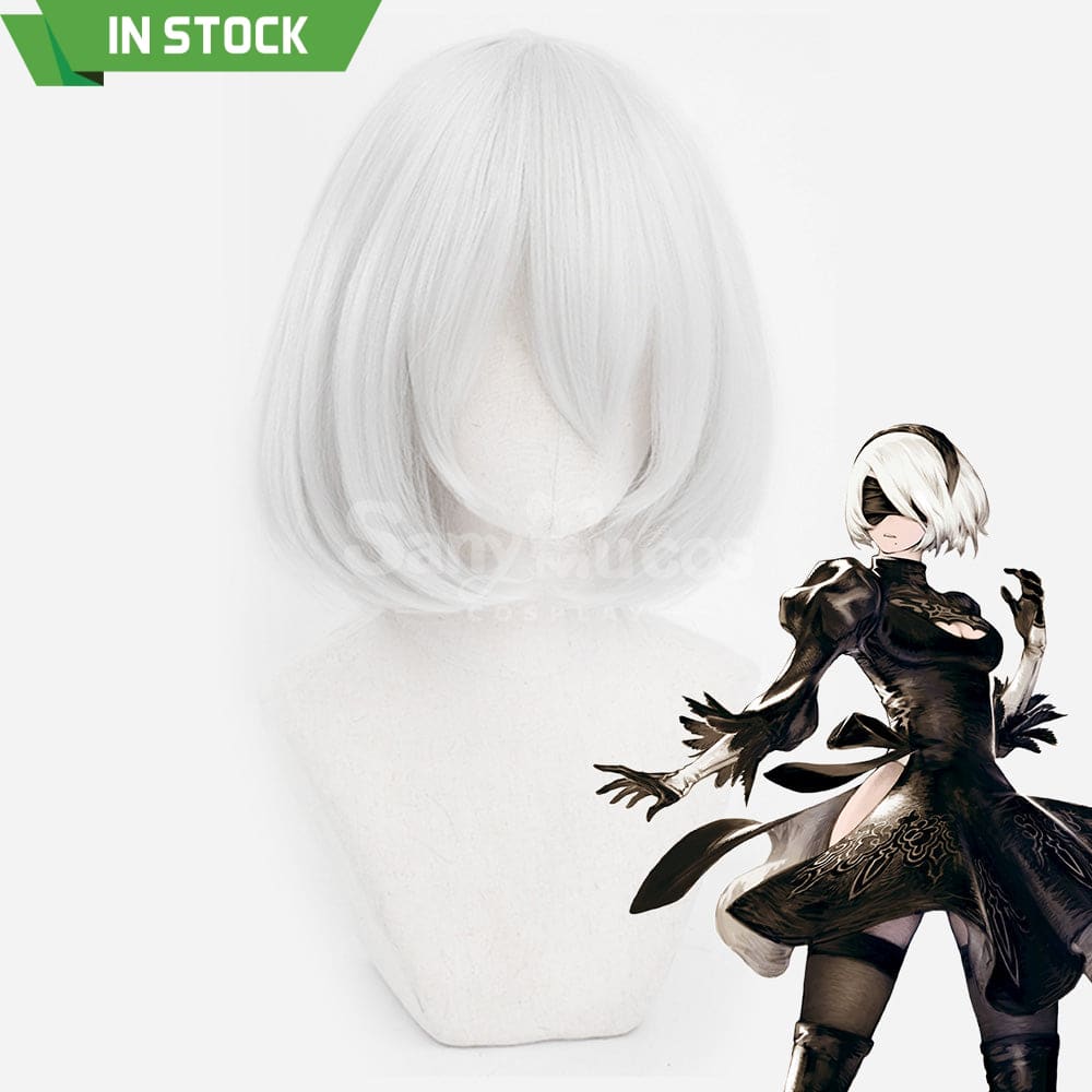 【In Stock】Game Nier: Automata Cosplay Yorha No.2 Type B Wig Wigs