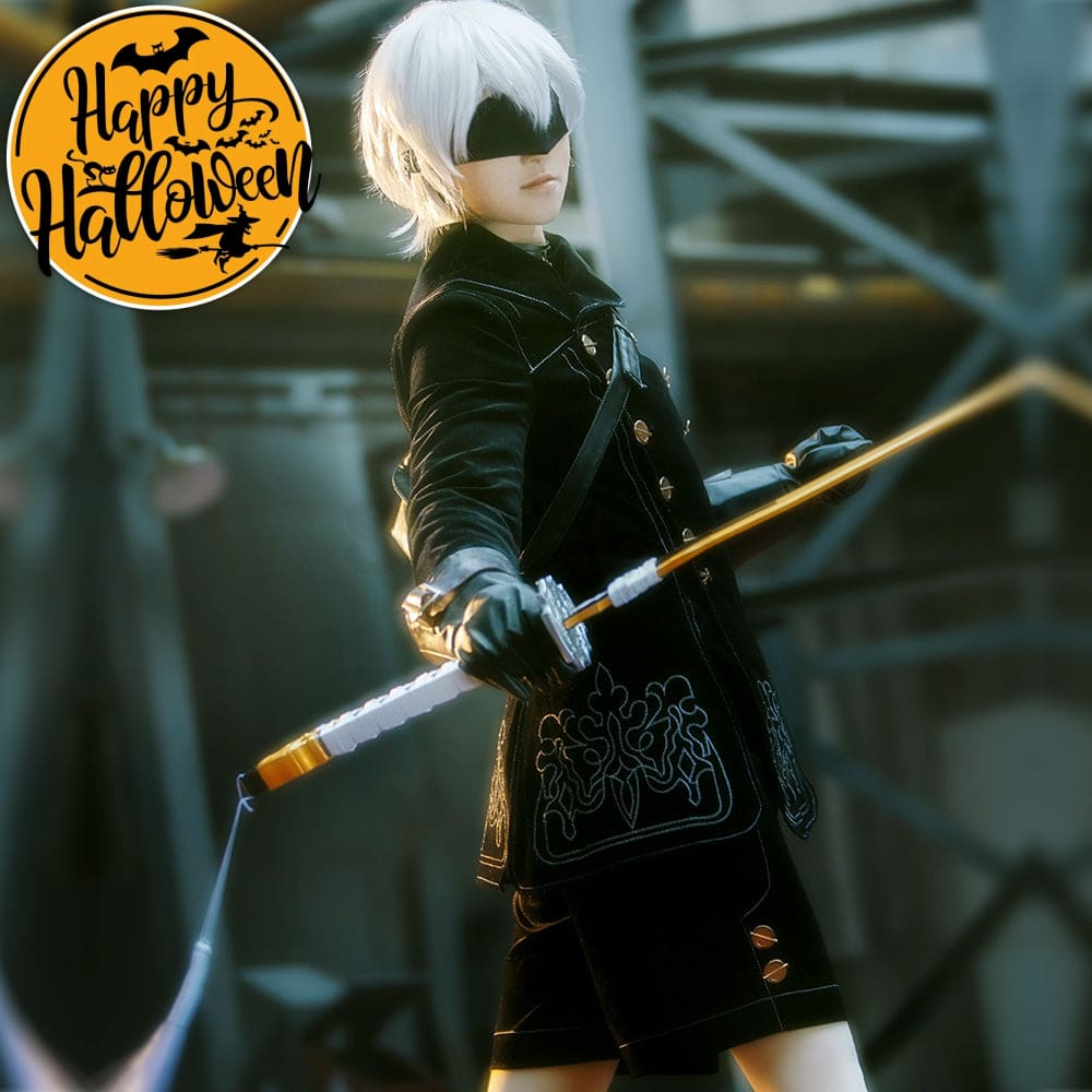 【In Stock】Game Nier: Automata Cosplay Yorha No.9 Type S Costume Costumes