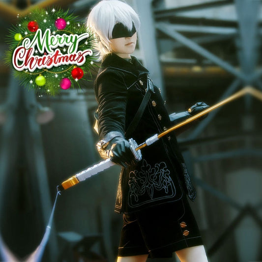 【In Stock】Game Nier: Automata Cosplay Yorha No.9 Type S Costume Costumes 1000