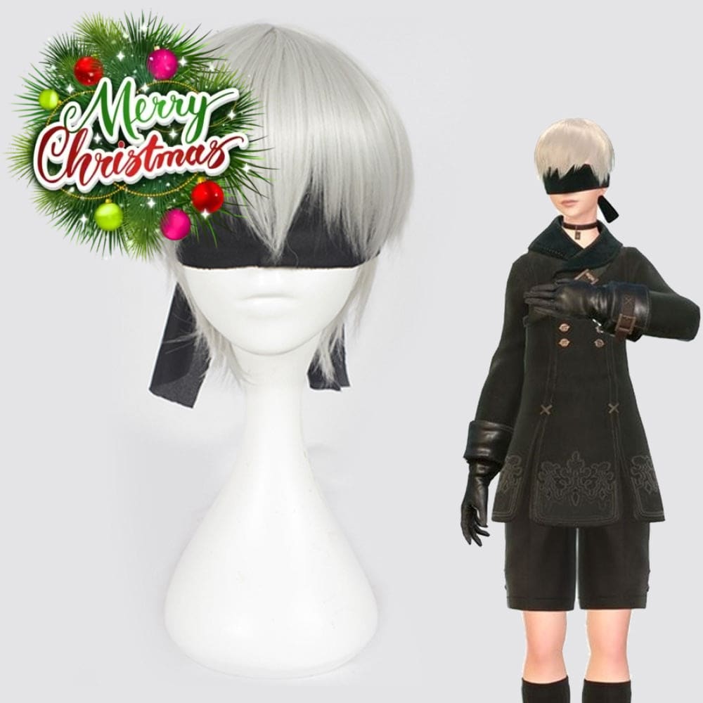 【In Stock】Game Nier: Automata Cosplay Yorha No.9 Type S Wig Wigs